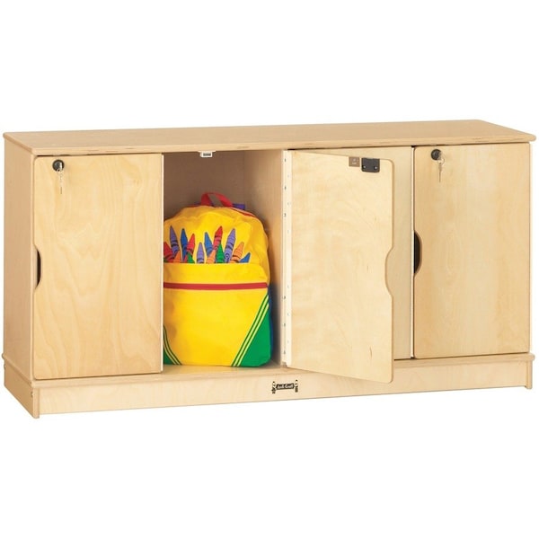 Jonti-Craft Stacking Lockable Lockers, Single Stack 4688JC - main