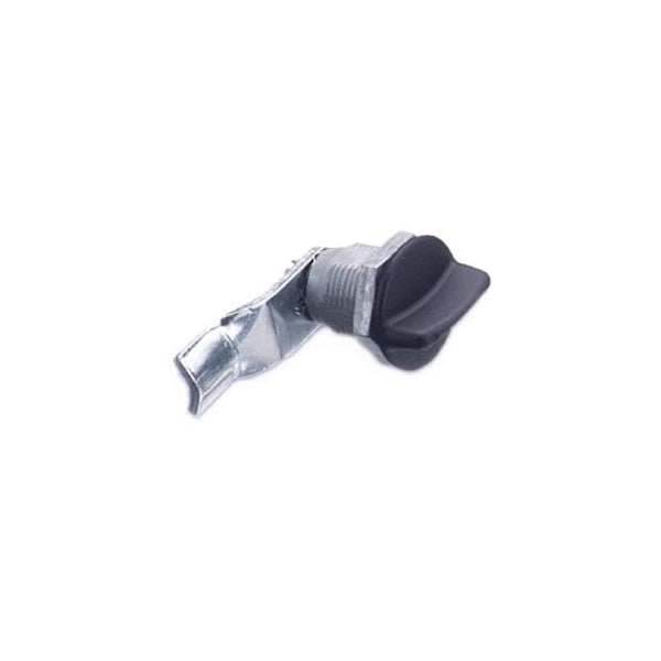 Southco Quarter-Turn Cam Latch, Short wing, 28mm 1.10 in Grip, Sealed, Zinc Alloy, Powder Coat, Black E5-2-115-111 - main