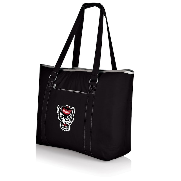 Picnic Time Family Of Brands NCAA NC State Wolfpack Tahoe XL Tote Cooler Bag - Soft Cooler Bag - Picnic Cooler, Black 598-00-175-424-0 - main