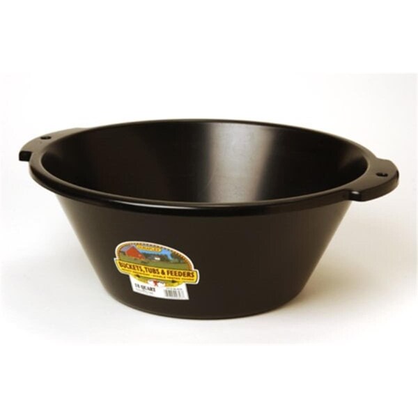 Miller Mfg FP18 18 qt. Plastic Feed Pan, Black 405018003 - main
