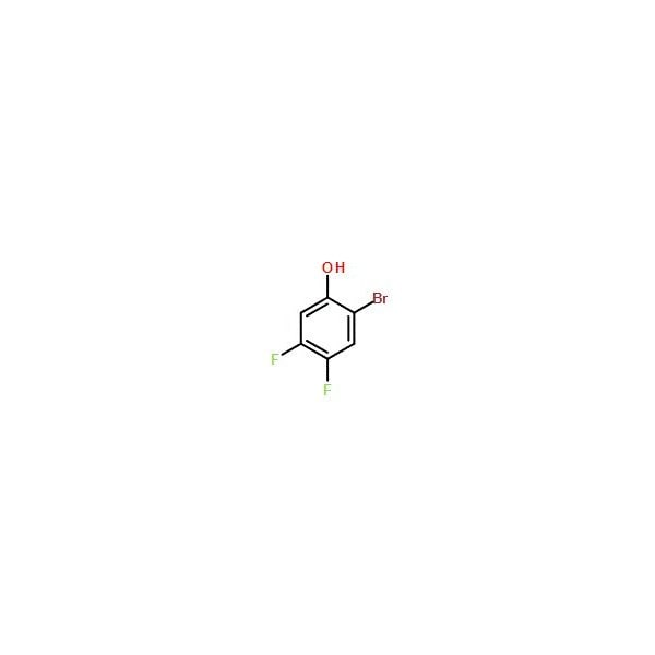 Ak Scientific 2-Bromo-4, 5-difluorophenol (25g), CAS 166281-37-4 U128-25g - main