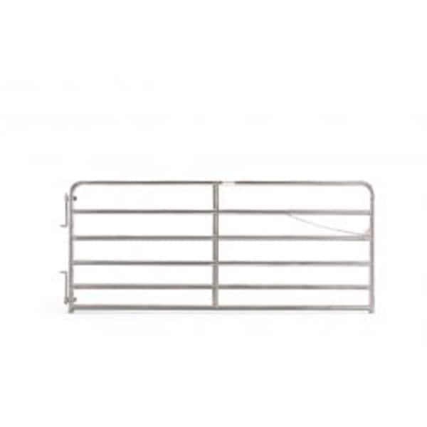 Tarter 2 in. 6-Bar Extra Heavy-Duty Bull Gate - 10 ft. Galvanized 2GVG10 - main