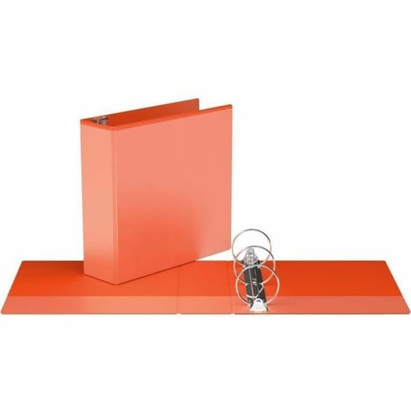 Davis Group Easyview Premium, Round Ring, Customizable, View Binder, (Orange, 3"), PK6 8414-19-06 - main