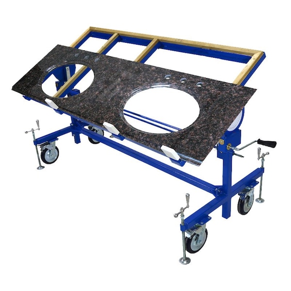 Aardwolf Adjustable Height Work Table, 75in L x 36in W x 37in Adj. Height AHWT910 - main