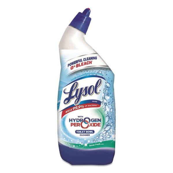 Lysol 24 oz Toilet Bowl Cleaner with Hydrogen Peroxide Cool Spring Breeze RAC98011 - main