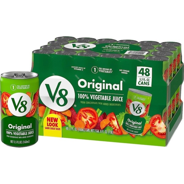 V8 Original Vegetable Juice, Red, 48PK CAM0882 - main
