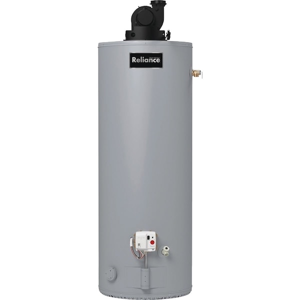 Reliance 40 Gal. Short 50000 BTU Liquid Propane, LP Gas Water Heater with Power Vent 6-40-HBVIS - main