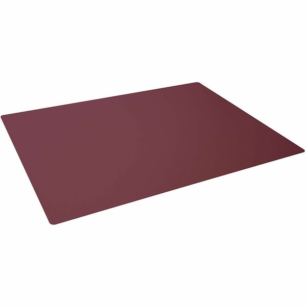 Durable Office Products Contoured Edge Desk Mat, 19.69'' x 25.59'', Red 713303 - main