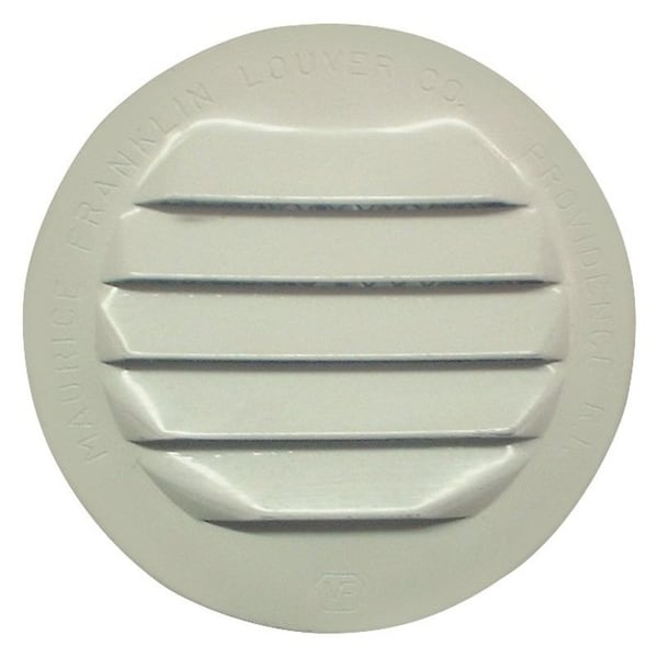 Maurice Franklin Screen Louver 1In Wht Rnd Alum RLW-100 1" - main