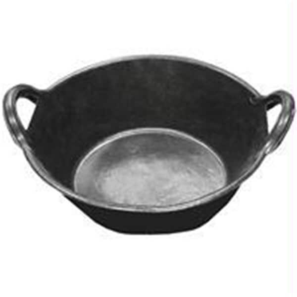 Fly Free Zone Inc Rubber Pan With Handles- Black 3 Gallon - DF3D FL43773 - main