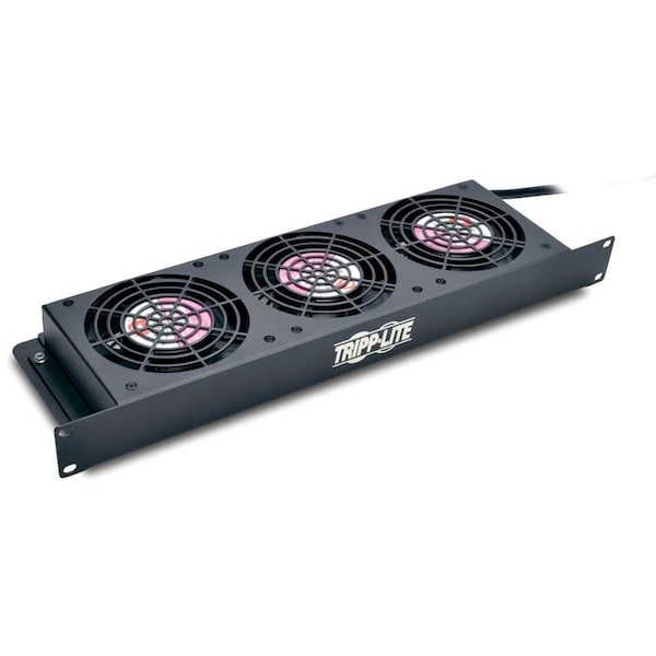 Tripp Lite series SmartRack 1U Fan Tray, 3 120V High-Performance Fans, 210 CFM, 5-15P Plug SRFAN1U - main