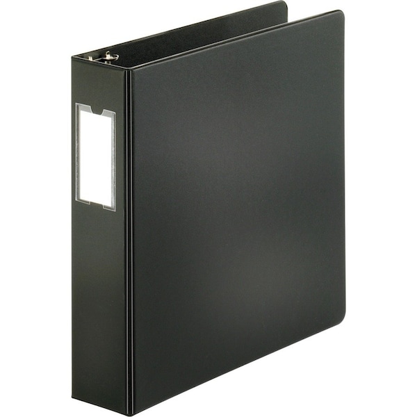 Business Source Ring Binder, Black, Clear Sleeve BSN33109 - main