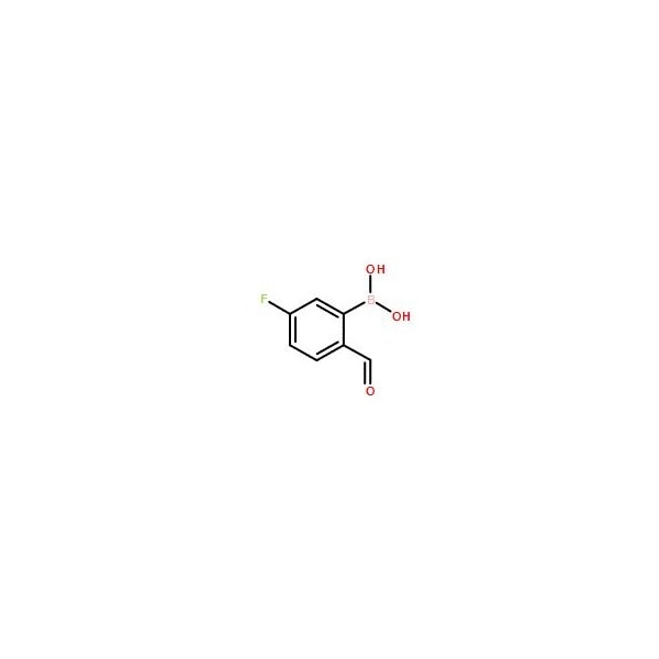 Ak Scientific 5-Fluoro-2-formylphenylboronic acid (5g), CAS 1256355-30-2 X1925-5g - main