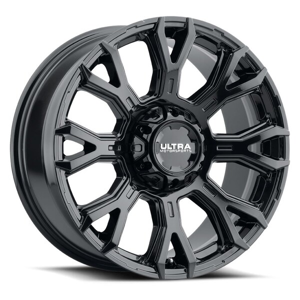 Ultra WHEELS 20 Inch Diameter x 10 Inch Width; 5 x 127 Millimeter/ 5 x 5.00 Inch/ 5 x 139.7 Millimeter 123-2105BK25 - main