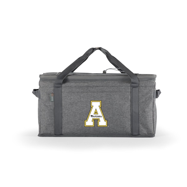 Picnic Time Family Of Brands NCAA App State Mountaineers 64 Can Collapsible Cooler, Large Insulated Soft Cooler Bag 716-00-105-794-0 - main
