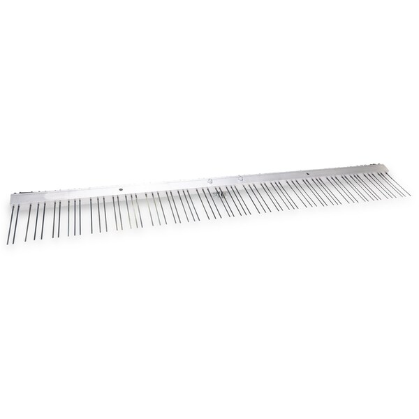Marshalltown 48 in Flat Wire Texture Broom, 7/8, 1/2, 1, 5/8, 3/4, 1-1/8, 1/2, 5/8 in spacing, Indiana B DOT Spec RED701437 - main