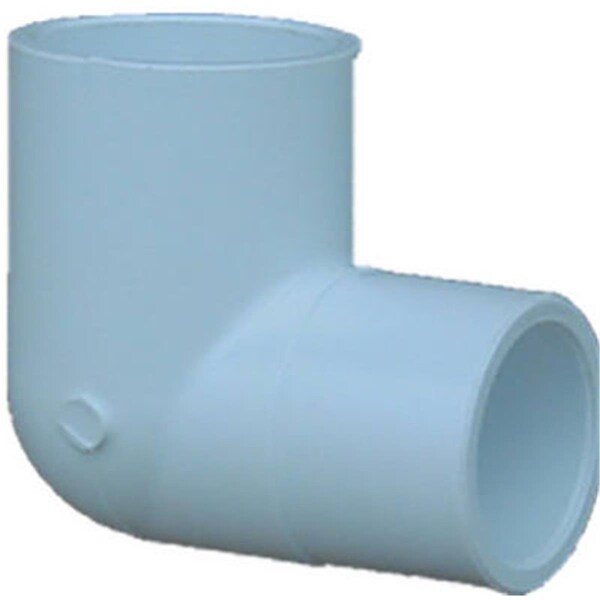 Cool Kitchen 30730 3 In. White 90 Degree Slip x Slip Ell CO843837 - main