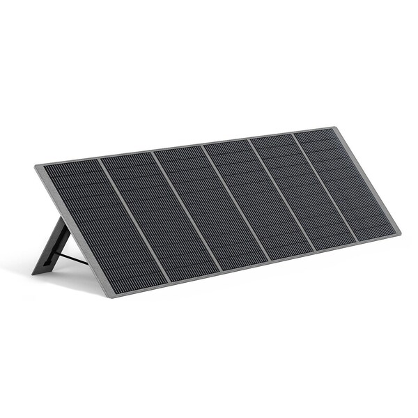 Wrightmaster 400W 26.4V Portable Solar Panel with 5*Output Ports, Adjustable Kickstand, Waterproof & Foldable ZR-S400A1 - main