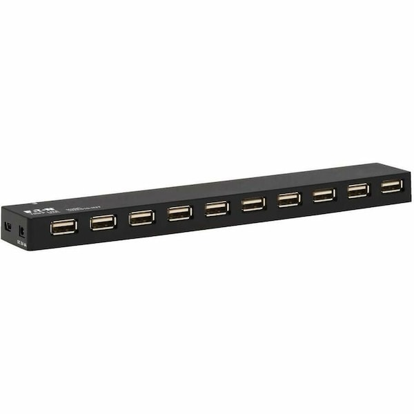 Tripp Lite 10PORT USB HUB W/ POWER/INT PLUG ADAPTER U223-010-INT - main