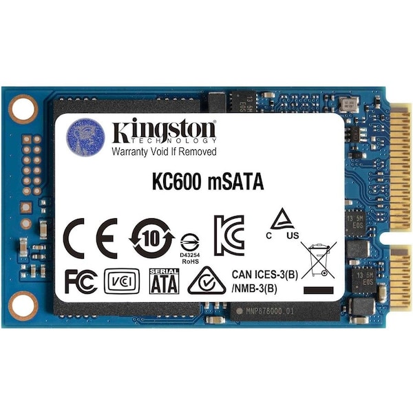 Kingston KC600 1 TB Solid State Drive - mSATA Internal - SATA (SATA/600) SKC600MS/1024G - main