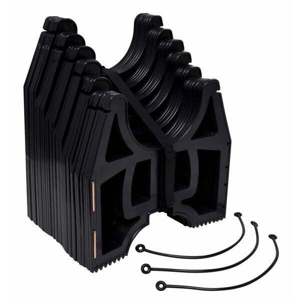 Valterra Sewer Hose Support, 10 Foot Length; 4-1/2 Inch Sewer End Height x 7-1/4 Inch RV End Height S1000 - main