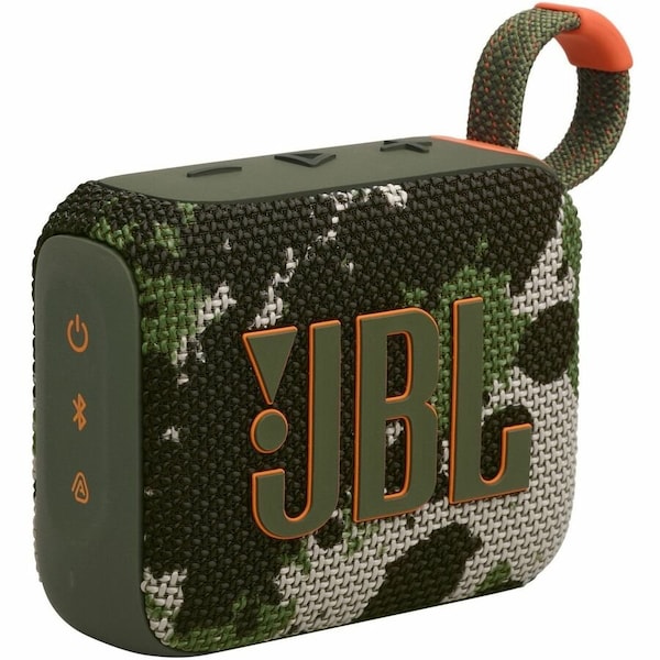 Jbl Portable Speaker with Bluetooth, built-in battery, waterproof and dustproof feature JBLGO4SQUADAM - main
