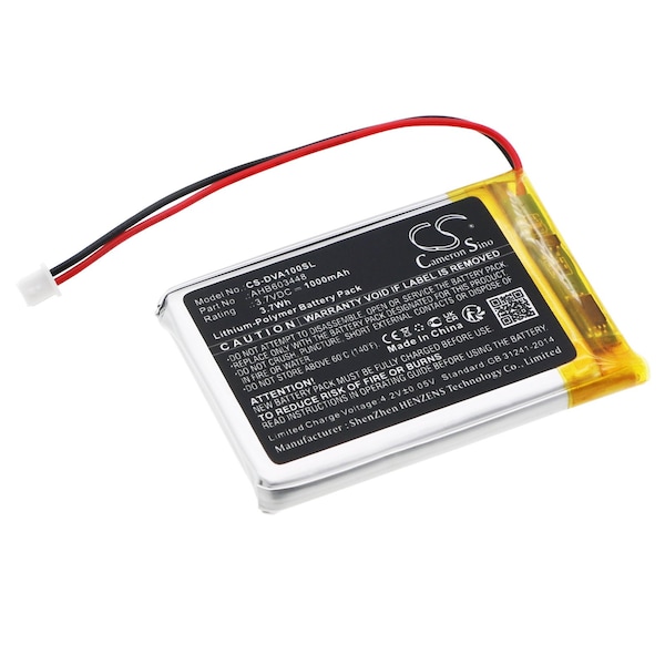 Ilc Divoom AHB603448 Replacement 3.7V 1AH Battery AHB603448 BATTERY - main