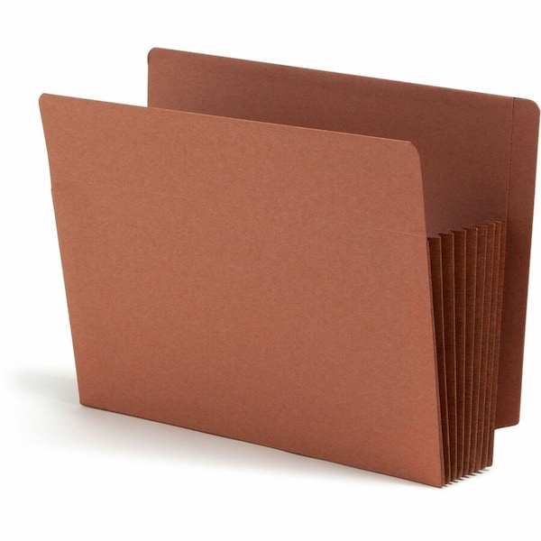 Smead HEAVY-DUTY REDROPE END TAB TUFF POCKETS, 7in EXPANSION, LETTER SIZE, REDROPE, 5PK 73795 - main