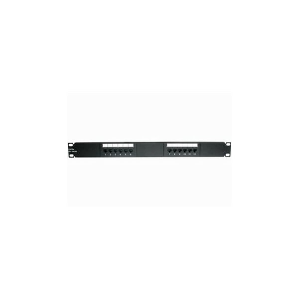 C2G CAT5E 110-TYPE PATCH PANEL 12-PORT 3850 - main