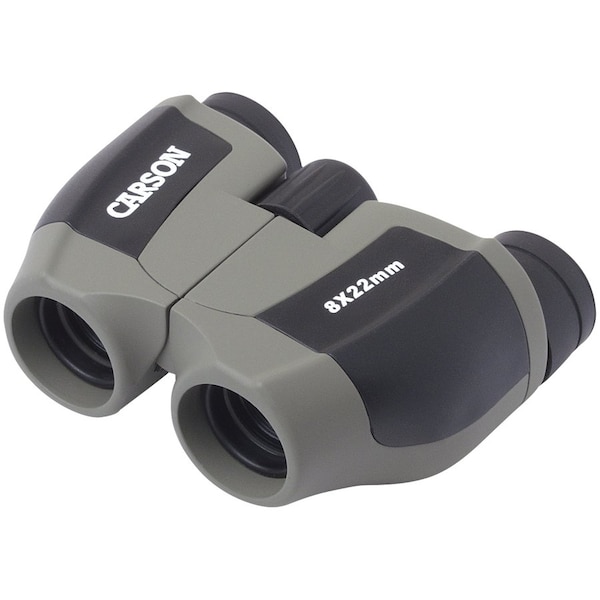 Carson Compact Binocular, 8 x 22 Magnification, BK-7 Prism, 393 ft Field of View at 1000 yd Field of View JD-822 - main