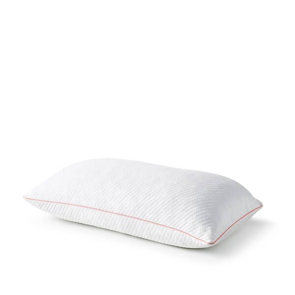 Homeroots Polyester Gel Memory Foam Medium Queen Size Bed Pillow 523830 - main