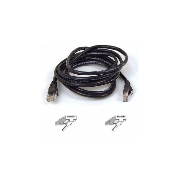 Belkin Patch Cable - Rj-45 (M) - Rj-45 (M) - 75 Ft - Utp - ( Cat 6 ) - Black A3L980-75-BLK-S - main