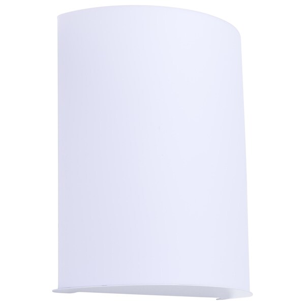 Nuvo Crispo LED Wall Sconce White Finish 27K/3K/35K/4K/5K CCT Selectable 62/1886 - main
