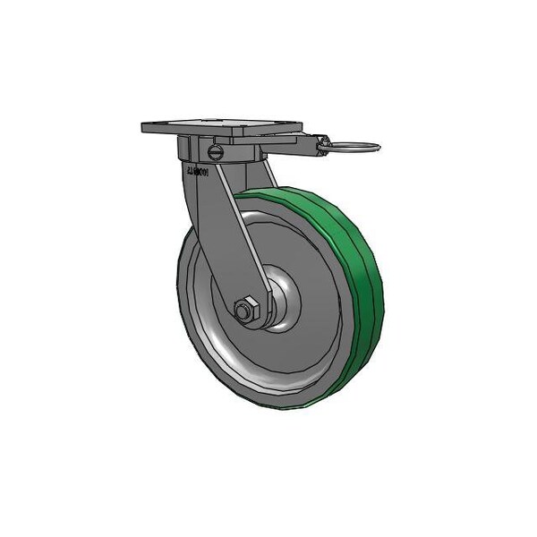 Albion Caster, Kingpinless, 8x2, 110PD08201SL 110PD08201SL - main