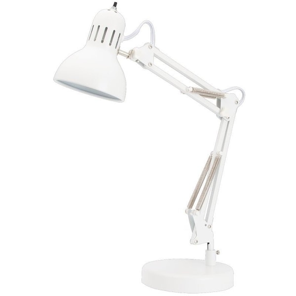 Boston Harbor Boston Harbor TL-WK-134E-WH-3L Swing Arm Work Lamp, 60 W TL-WK-134E-WH-3L - main