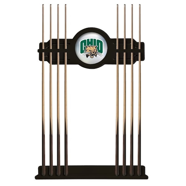 Holland Bar Stool Co Ohio University Cue Rack in Black Finish CueBKUnivOH - main