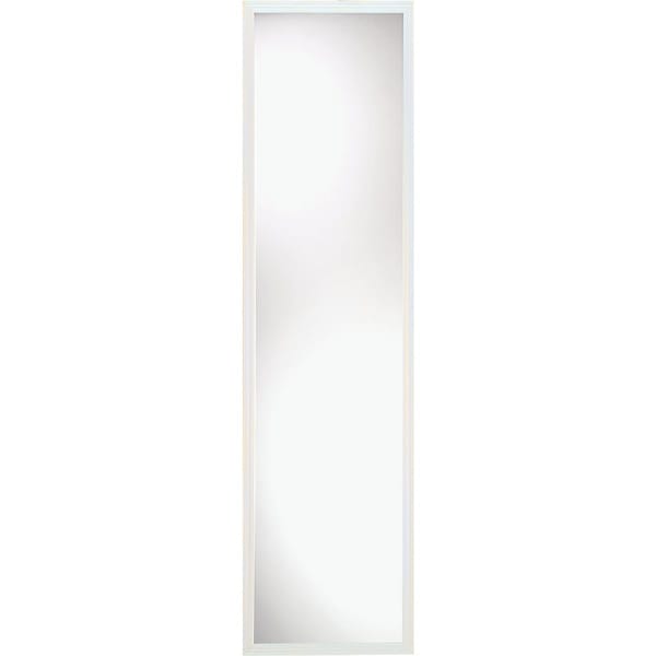 Home Decor Innovations Suave 13''x49'' Wht Plastic Door Mirror 20-6230 - main