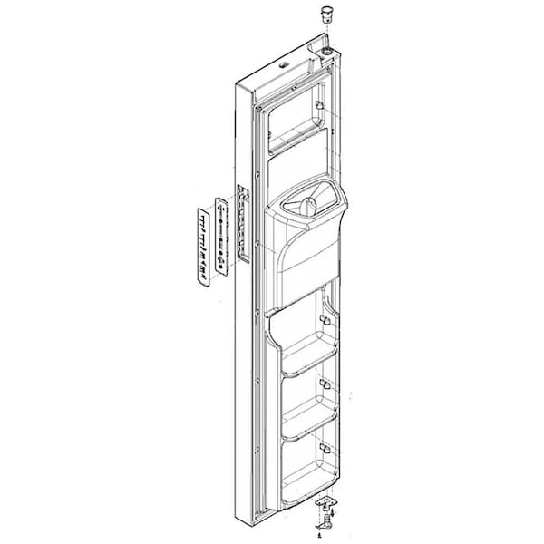 Frigidaire Assembly, Freezer, Stainles 5304525969 - main