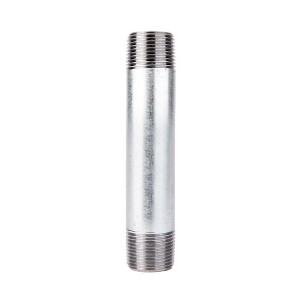 Stz Industries 3/4 in. MIP each X 3/4 in. D MIP Galvanized Steel 5 in. L Nipple 301UP34X5 - main