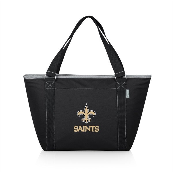 Picnic Time Family Of Brands New Orleans Saints - Topanga Cooler Tote Bag, (Black) 619-00-175-204-2 - main