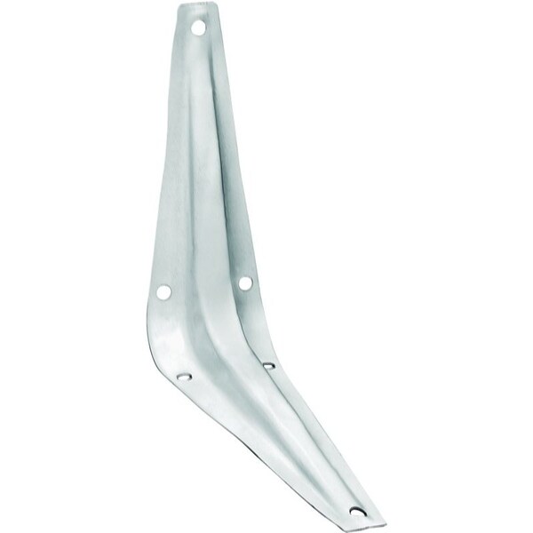 National Hardware 211BC Series Shelf Bracket, 100 lb, Steel, Gray, 12 in L N172-619 - main