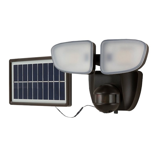 Cooper Lighting HALO Solar Flood Floodlight, 100 W, 1500 Lumens, 4000 K Color Temp, Polycarbonate Fixture, White Fixture SLFS15AM2B - main