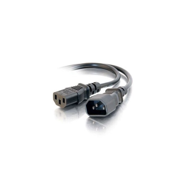 C2G 4FT POWER EXT CORD C13 TO C14 18AWG TAA 3145 - main