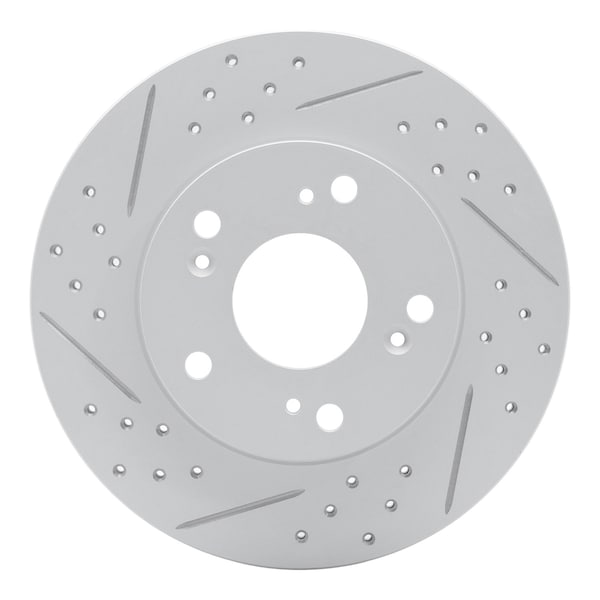 Dynamic Friction Co DFC Geoperformance Rotor - Drilled and Slotted 830-59036L - main