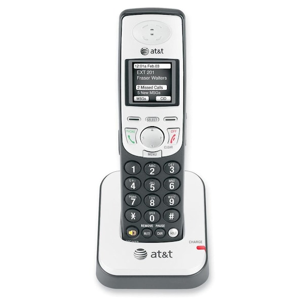 Att Digital Handset, Cordless, w/CID, Large Display, Black/Silver SB67040 - main