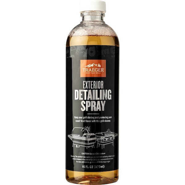 Traeger Grill Exterior Detailing Spray, 24 fl-oz Bottle BAC807 - main