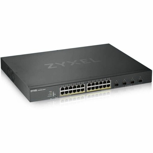 Zyxel - HYBRID NEBULAFLEX 24 PORT GBE L2 WEB MANAGED 802.3AT POE+ SWITCH XGS1930-28HP - main