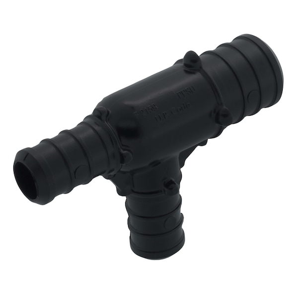 Viega Pureflow Crimp Tee Crimp1 0.75 Crimp2 0.5 Crimp3 0.5 Polyalloy 43433 - main