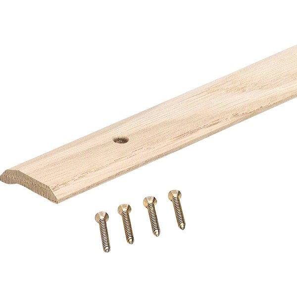 M-D Building Products Building Products 1-7/16'' X 36'' Unfinished Hardwood Carpet Trim with Screws 85357 - main