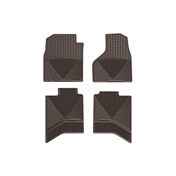 Weathertech Cocoa, Front and Rear All Weather Floor Mats W337CO-W336CO - main